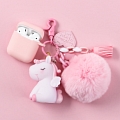 Lovely Pink Unicorn | Airpod Case | Silicone Case for Apple AirPods 1, 2, Pro (81530)